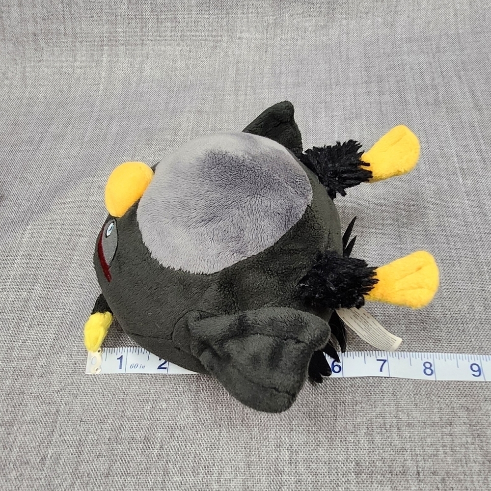 2016 Angry Birds Plush Movie Rovio Bomb Black Bird Plush w/ No Sound - Picture 4 of 4